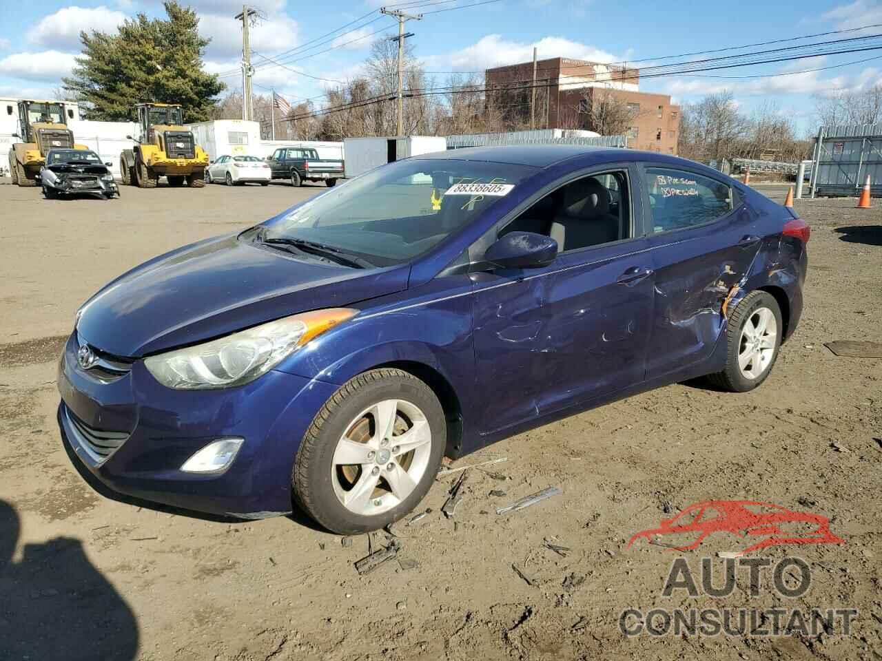 HYUNDAI ELANTRA 2012 - 5NPDH4AE8CH124536