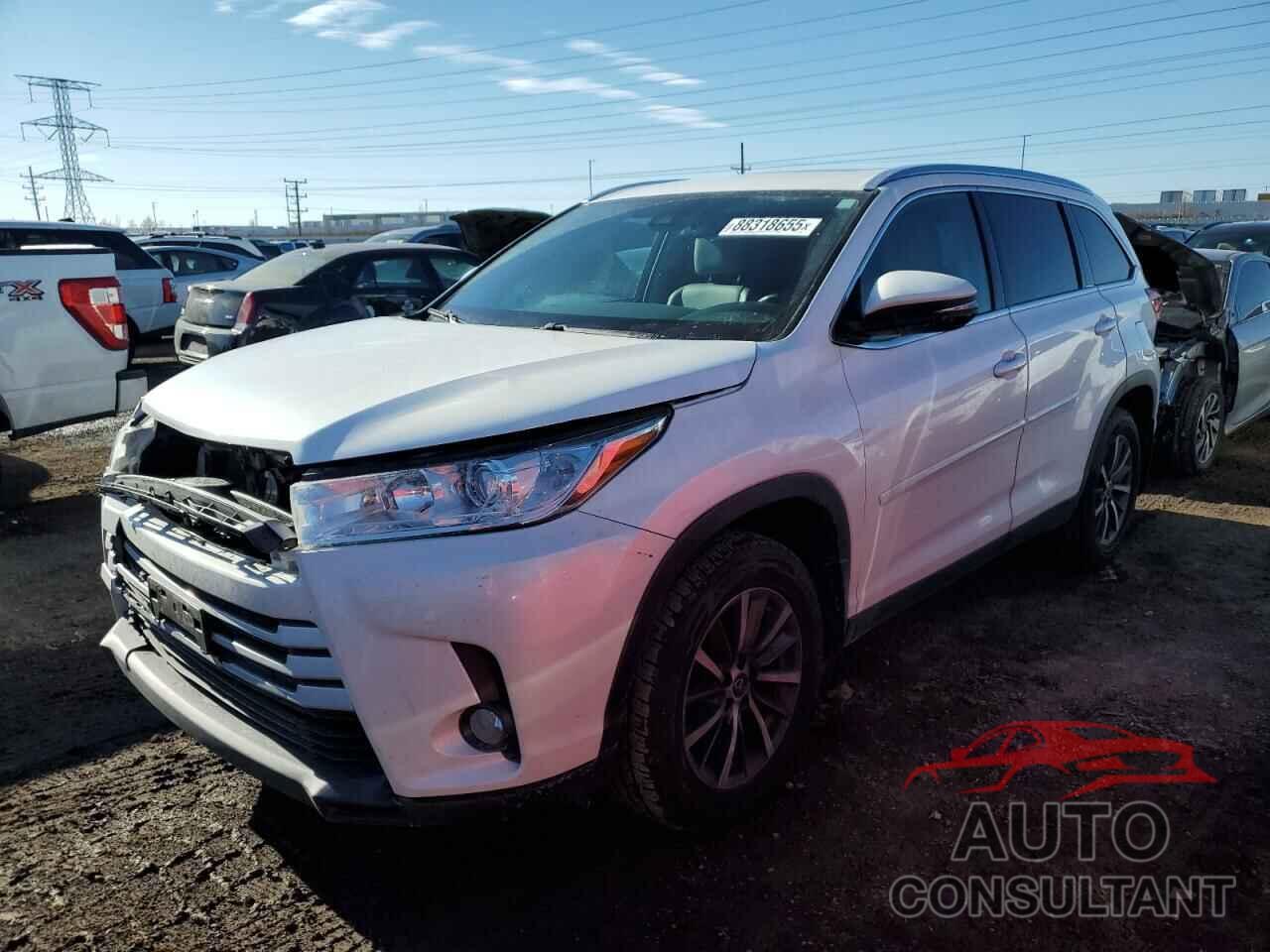 TOYOTA HIGHLANDER 2019 - 5TDJZRFH4KS727959