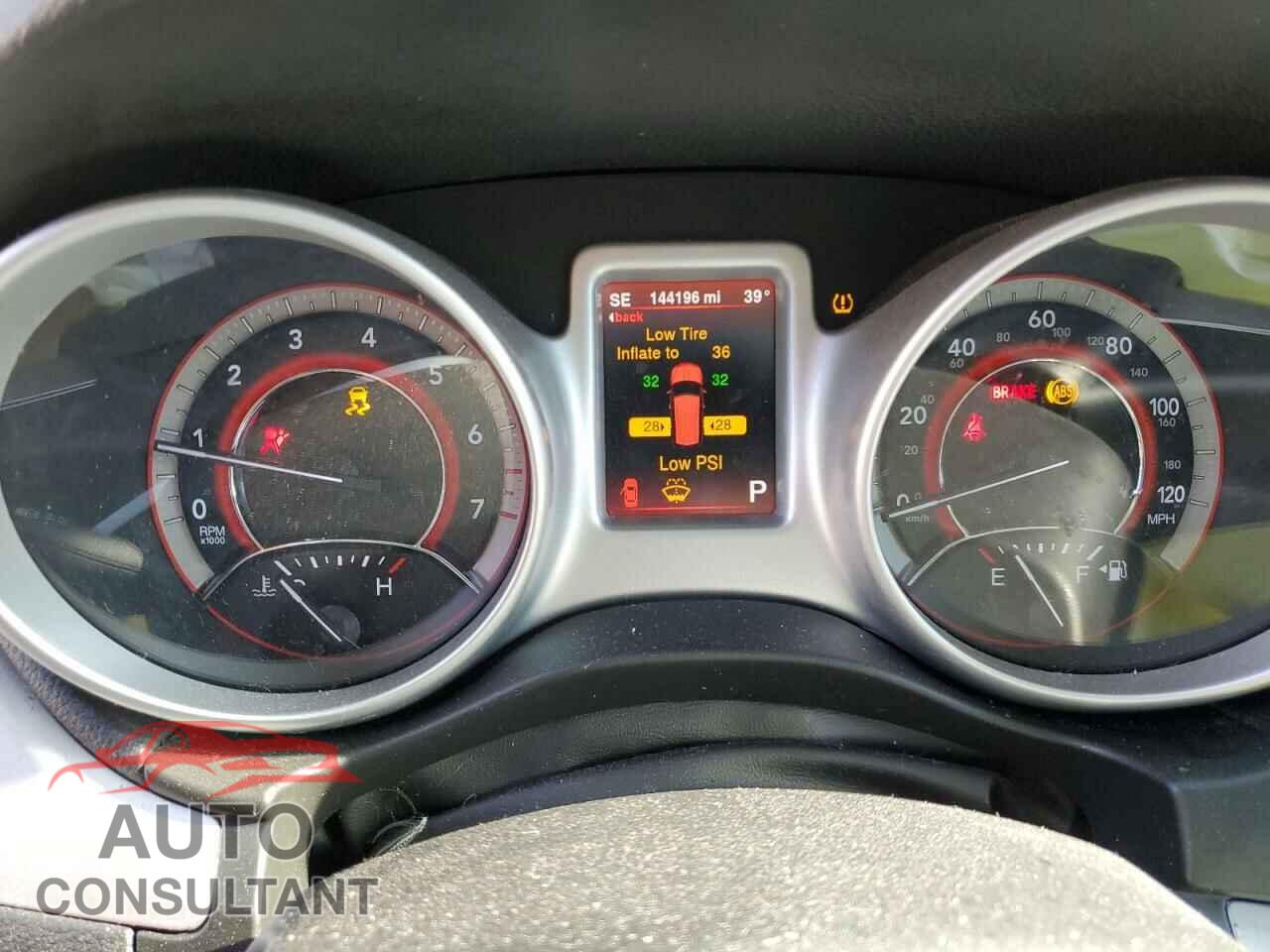DODGE JOURNEY 2014 - 3C4PDCBB5ET118994