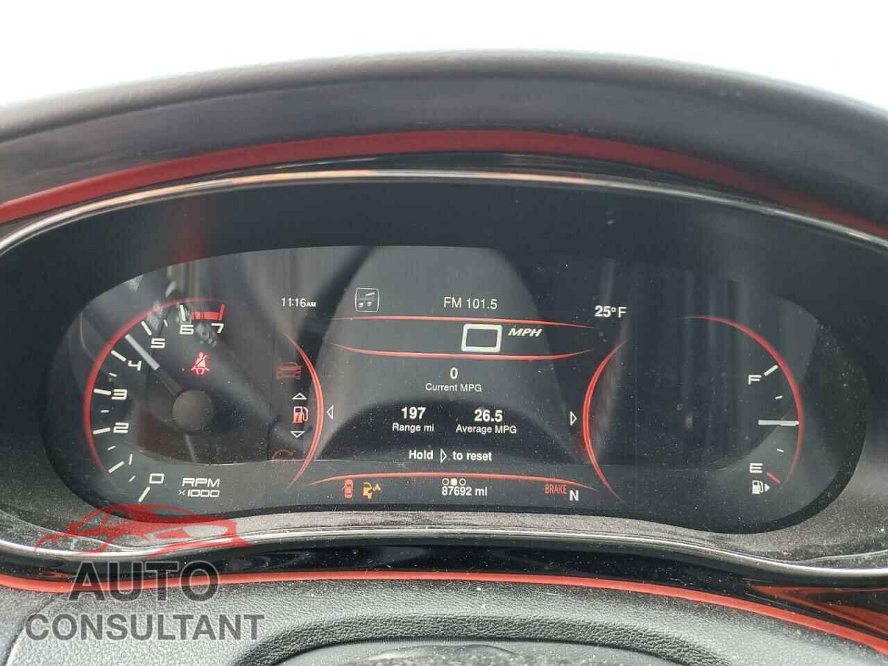DODGE DART 2015 - 1C3CDFEB8FD277807