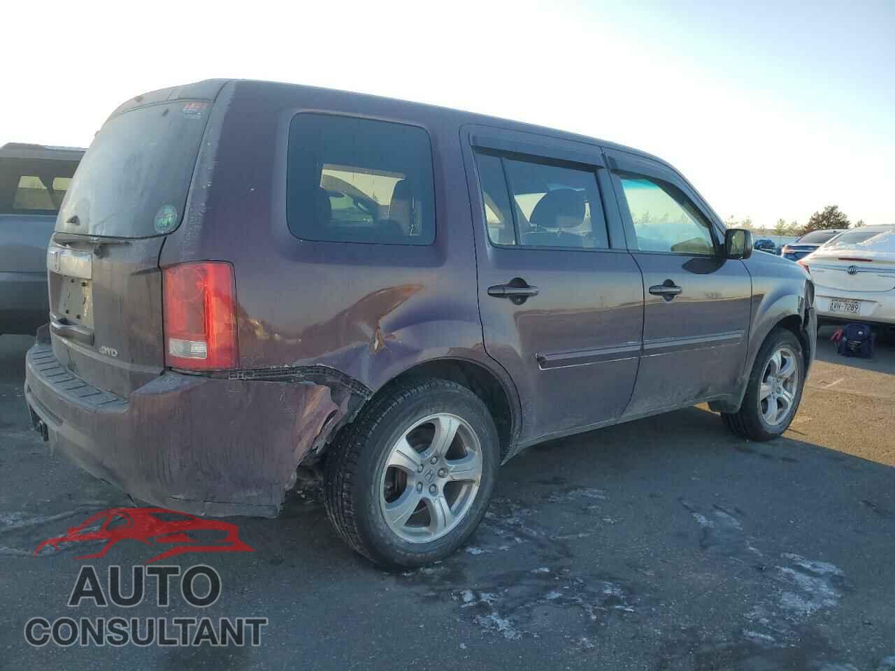 HONDA PILOT 2013 - 5FNYF4H53DB022297