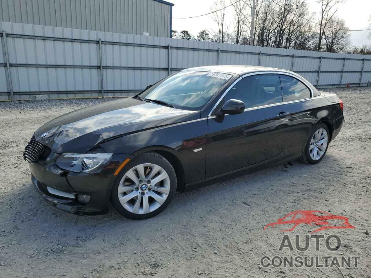 BMW 3 SERIES 2013 - WBADW3C54DJ527044