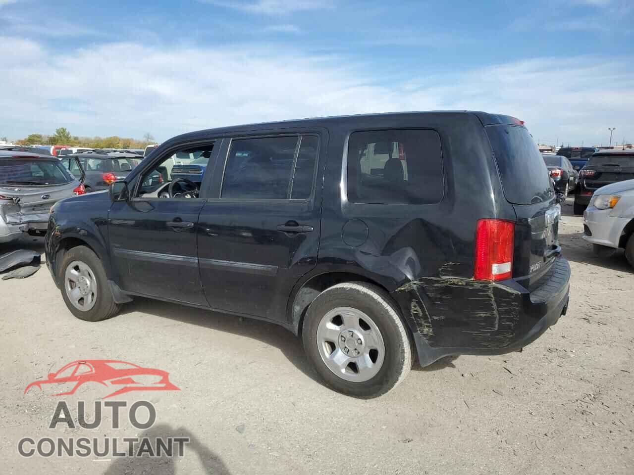 HONDA PILOT 2012 - 5FNYF3H28CB039580
