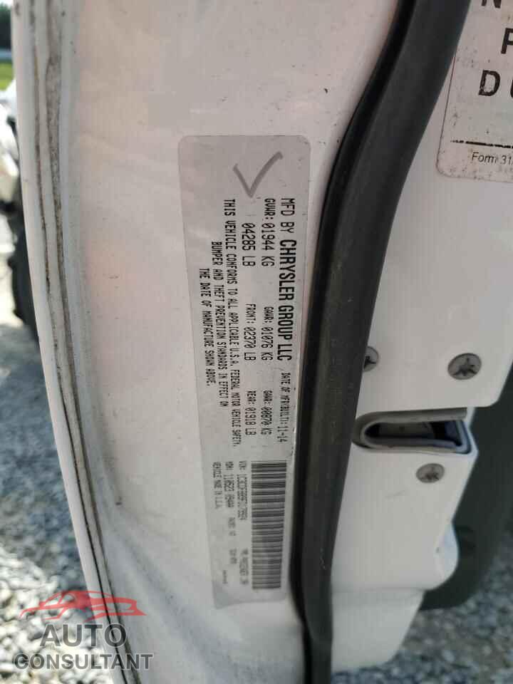 DODGE DART 2015 - 1C3CDFBB9FD179924