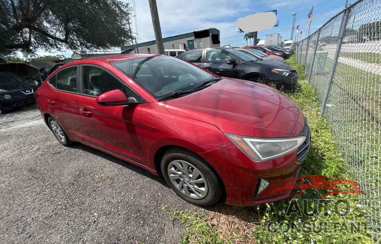 HYUNDAI ELANTRA 2019 - KMHD74LF4KU795551