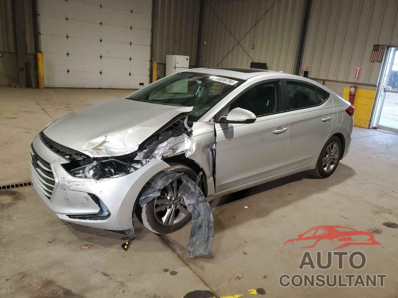 HYUNDAI ELANTRA 2017 - KMHD84LF5HU321064