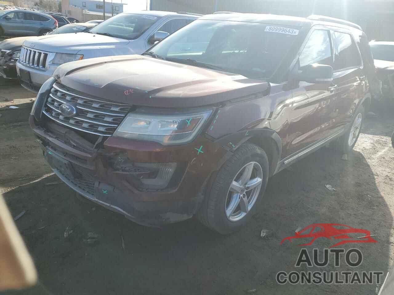 FORD EXPLORER 2016 - 1FM5K8D81GGB05836