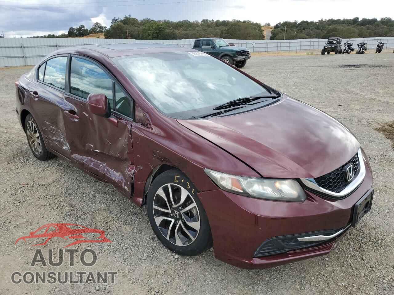 HONDA CIVIC 2013 - 19XFB2F85DE274725