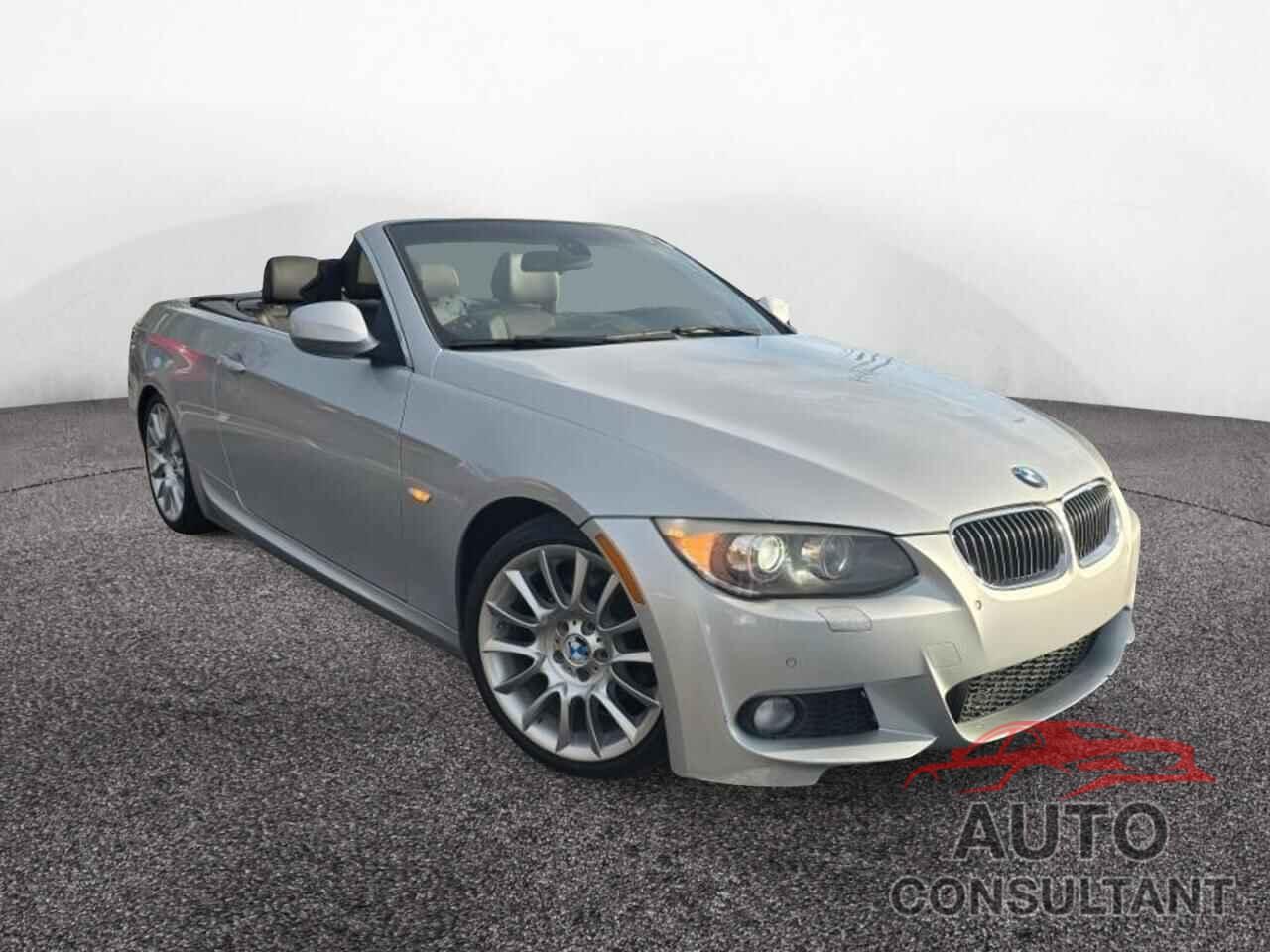 BMW 3 SERIES 2012 - WBADW3C59CE822XXX