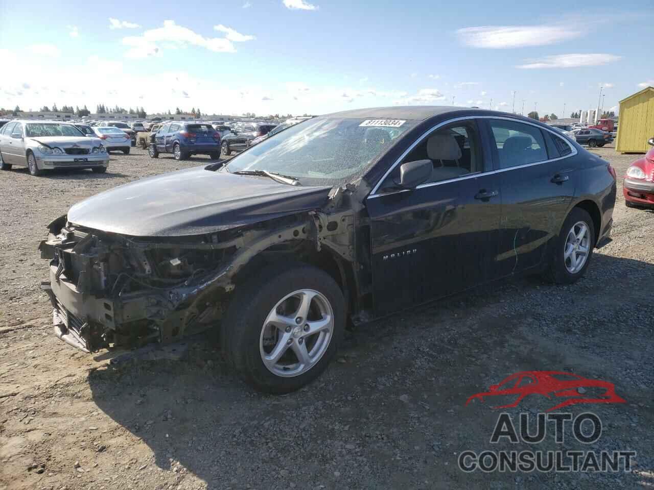 CHEVROLET MALIBU 2017 - 1G1ZC5ST4HF267145