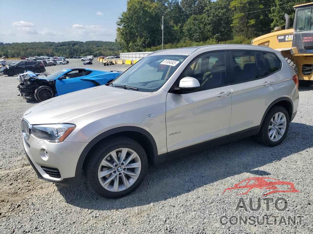 BMW X3 2016 - 5UXWX9C51G0D88207