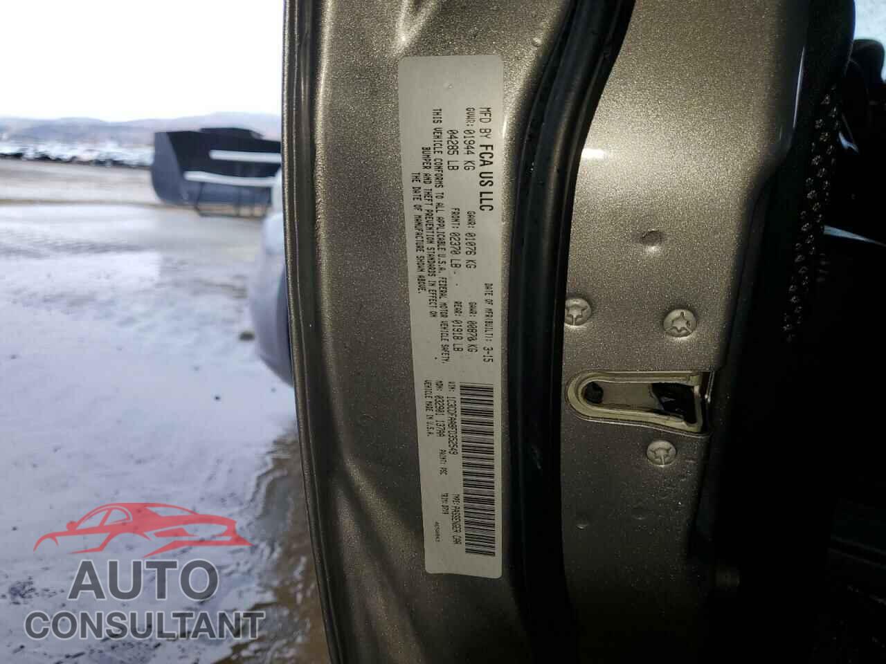 DODGE DART 2015 - 1C3CDFAA8FD352549