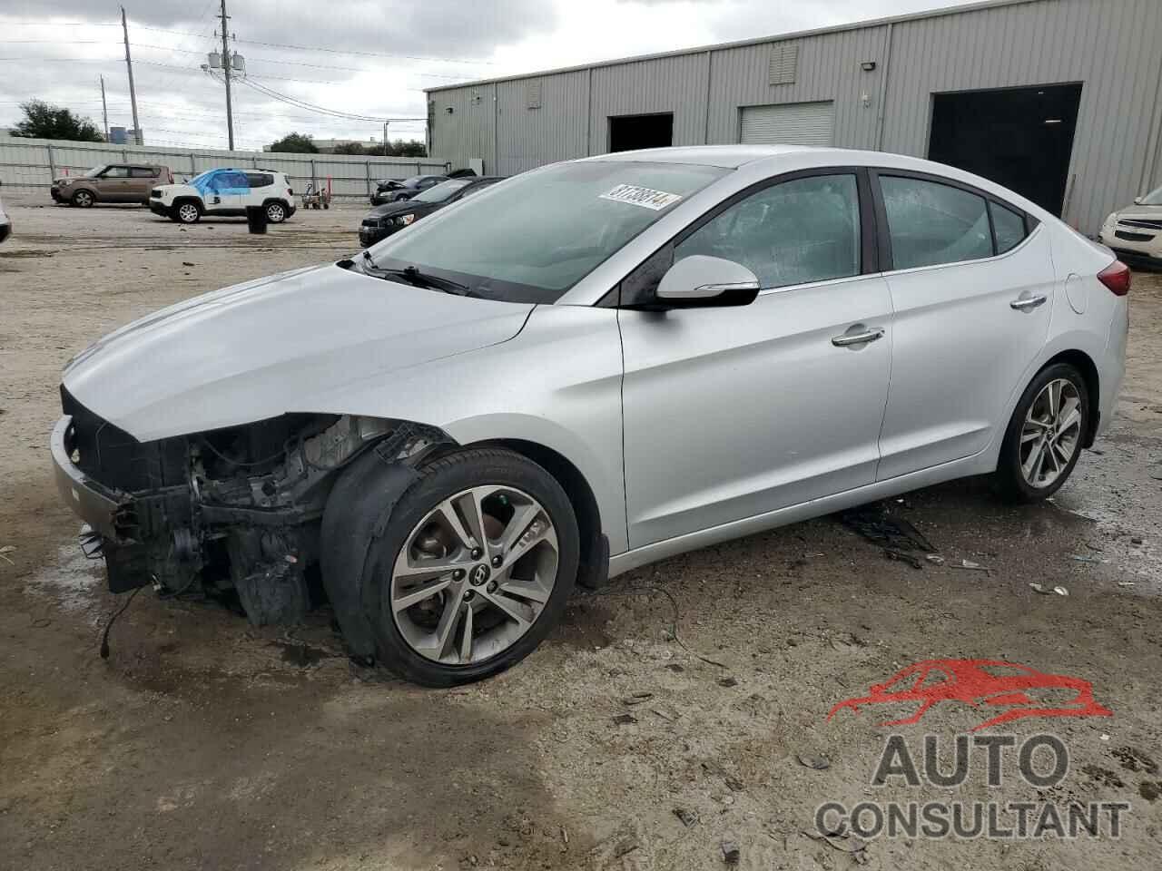 HYUNDAI ELANTRA 2017 - KMHD84LF2HU289755