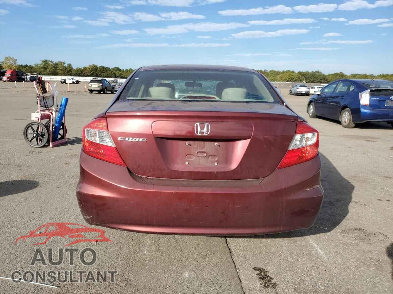 HONDA CIVIC 2012 - 19XFB2F50CE362358