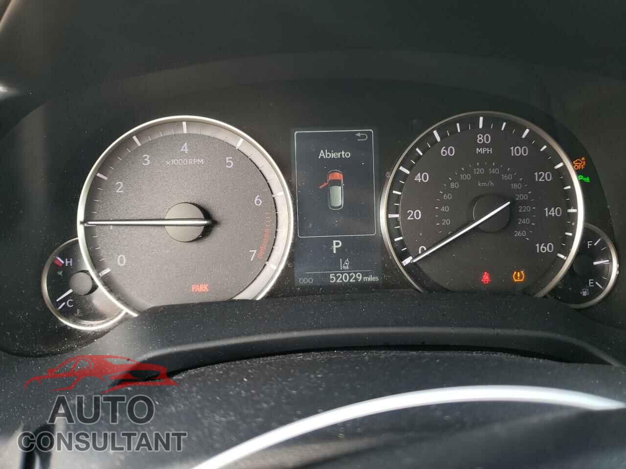 LEXUS RX350 2019 - 2T2BZMCA9KC191075