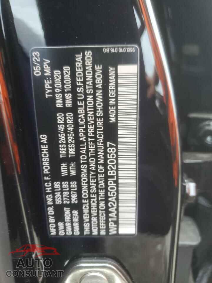PORSCHE MACAN BASE 2023 - WP1AA2A50PLB20587