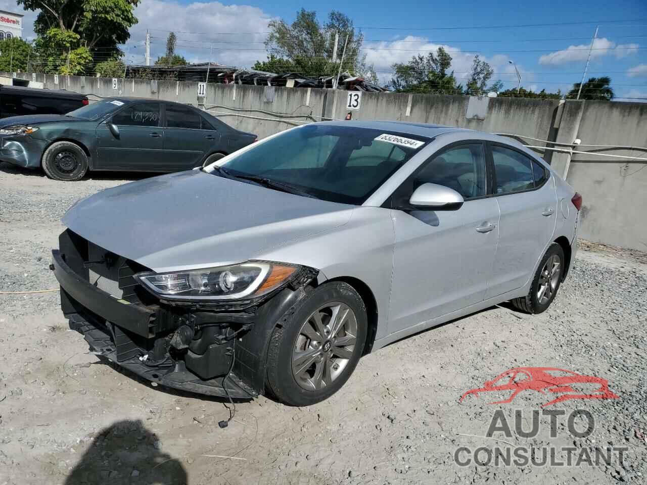 HYUNDAI ELANTRA 2018 - KMHD84LF6JU461050