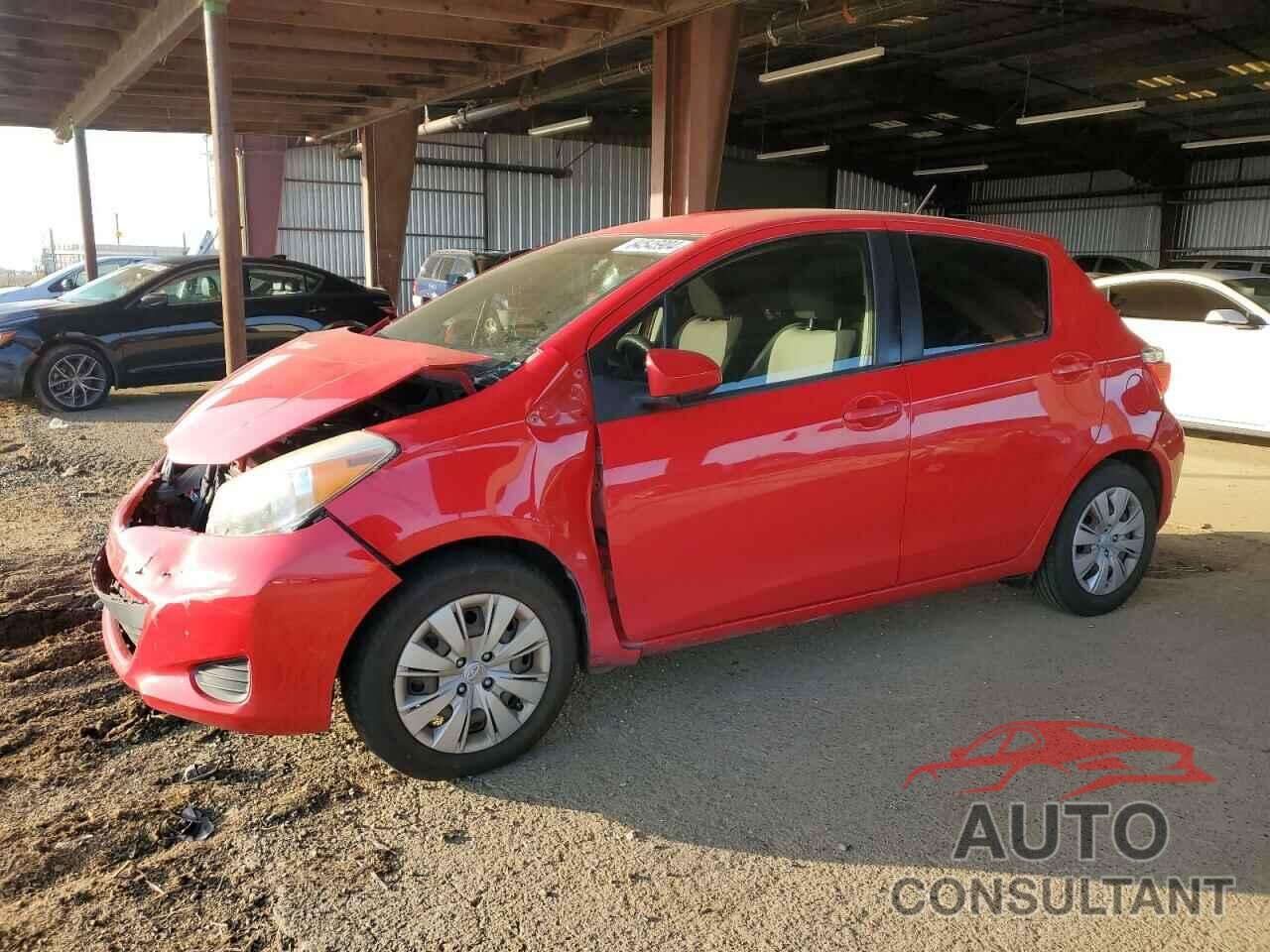 TOYOTA YARIS 2012 - JTDKTUD34CD532862