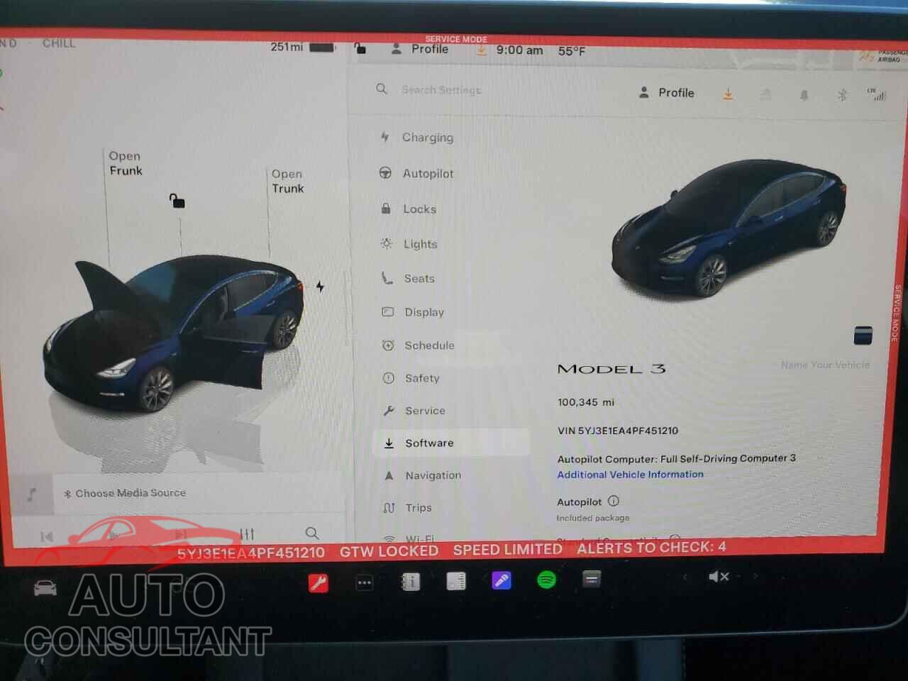 TESLA MODEL 3 2023 - 5YJ3E1EA4PF451210
