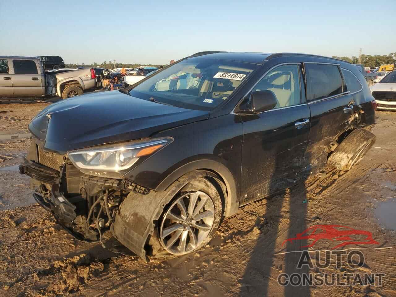 HYUNDAI SANTA FE 2017 - KM8SM4HF1HU180912