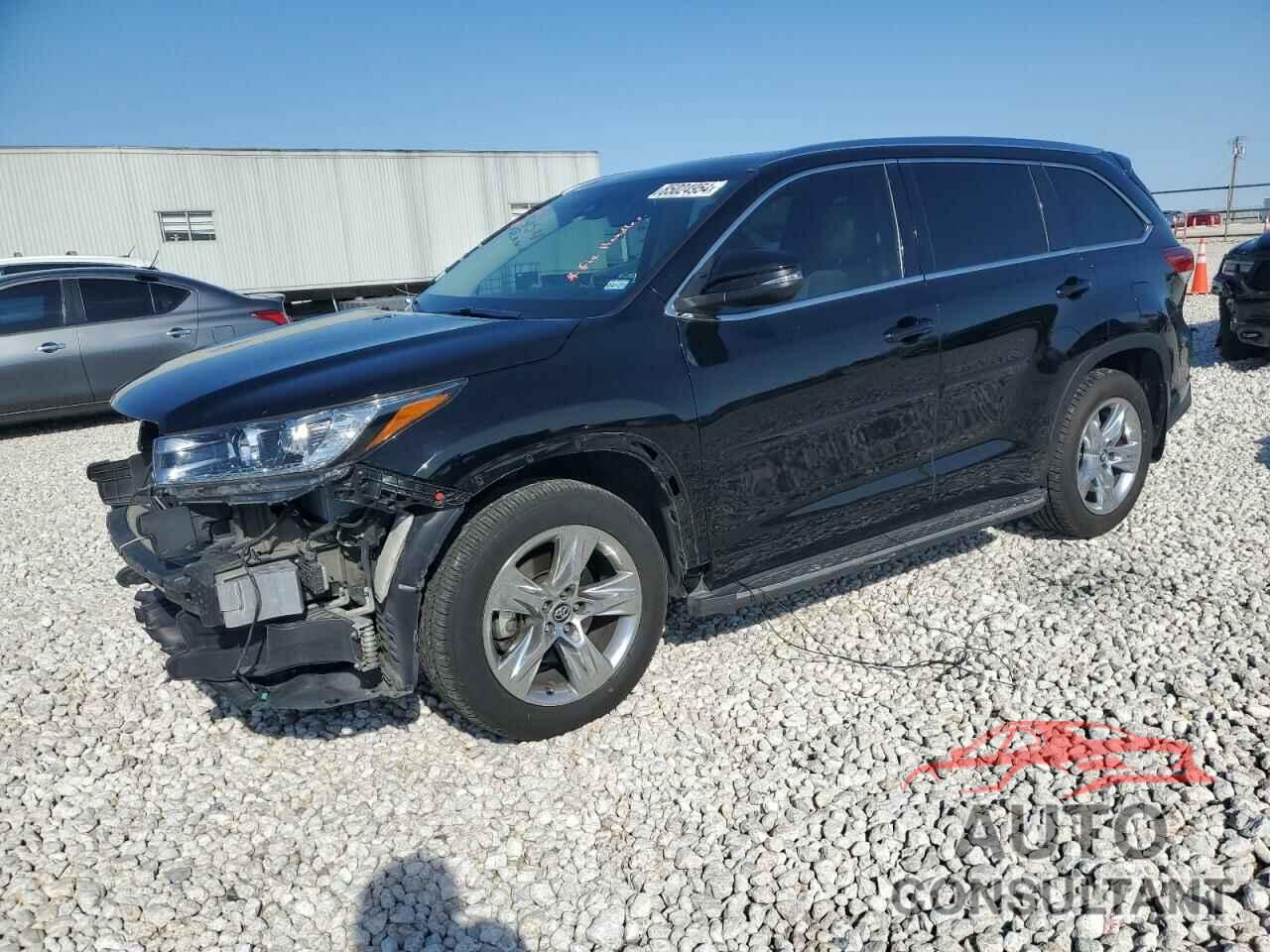 TOYOTA HIGHLANDER 2018 - 5TDYZRFH4JS262483