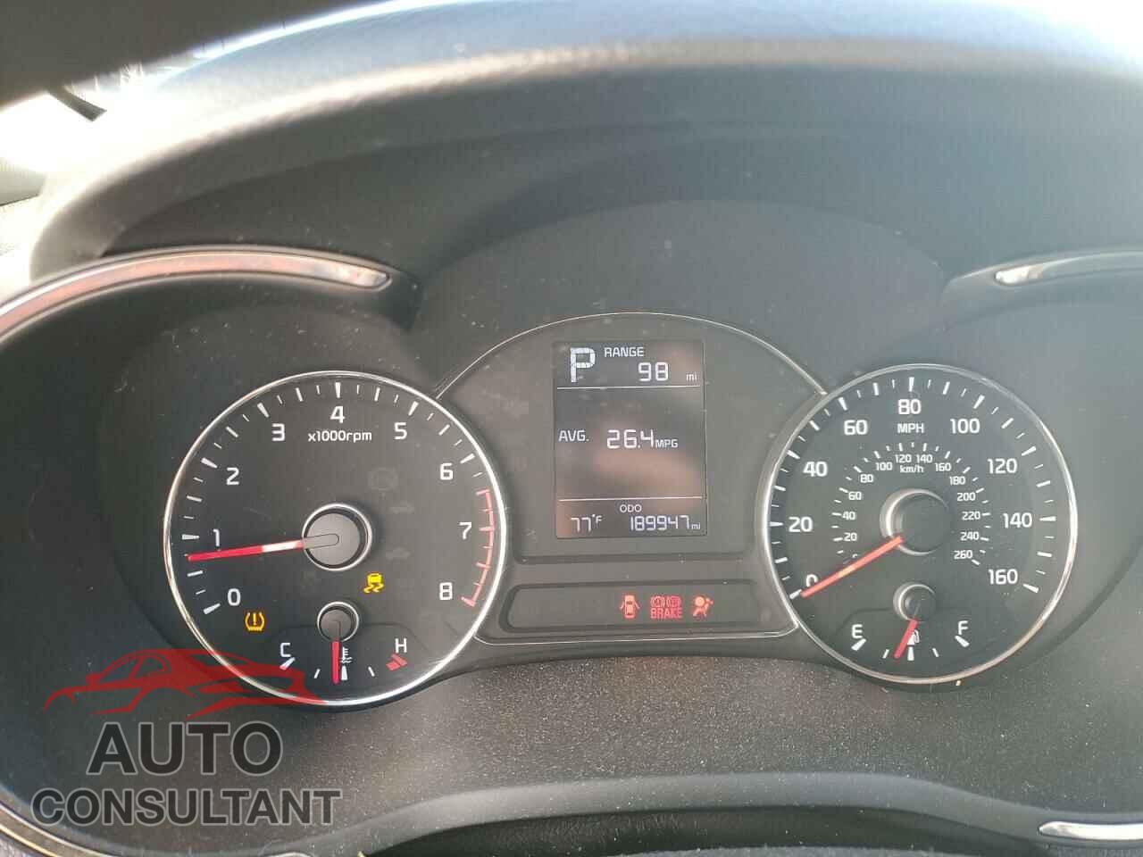 KIA FORTE 2017 - 3KPFK4A76HE140385
