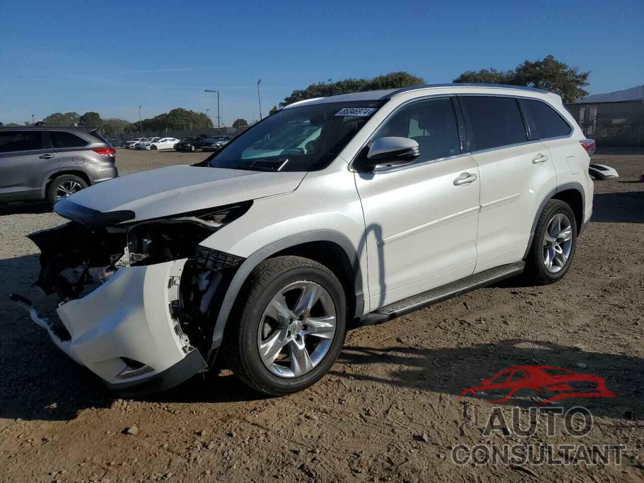 TOYOTA HIGHLANDER 2014 - 5TDYKRFH9ES034411