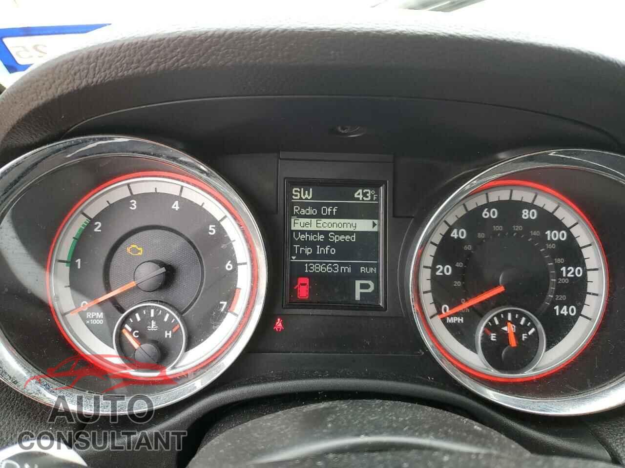 DODGE DURANGO 2012 - 1C4RDHAG3CC335410
