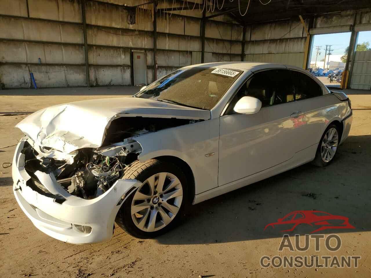BMW 3 SERIES 2012 - WBADW7C54CE729218