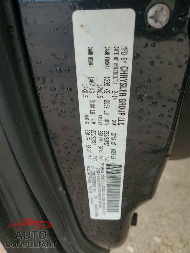 DODGE CARAVAN 2014 - 2C4RDGEGXER309630