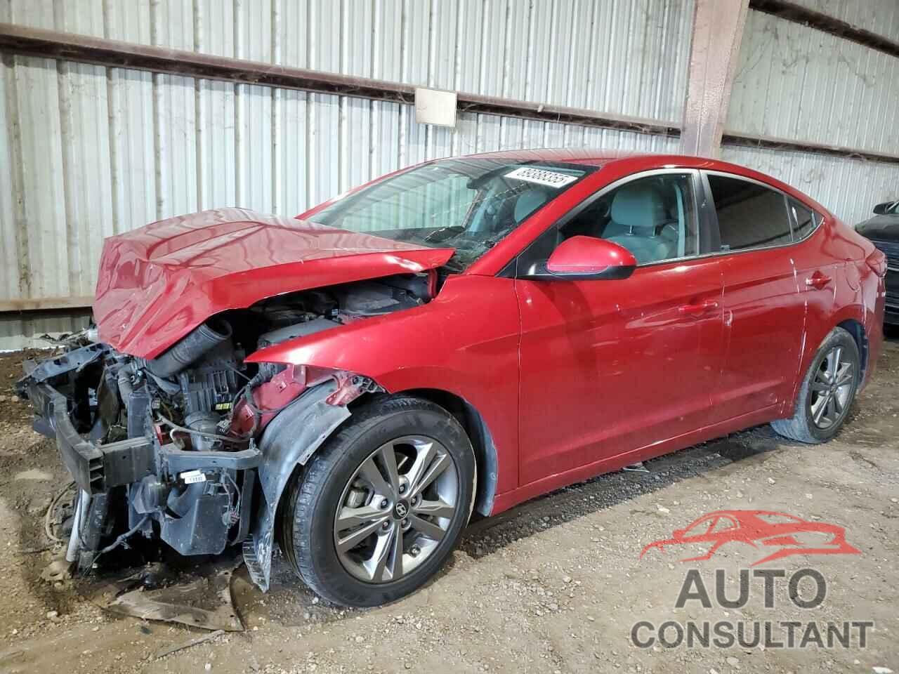 HYUNDAI ELANTRA 2018 - 5NPD84LF9JH312727