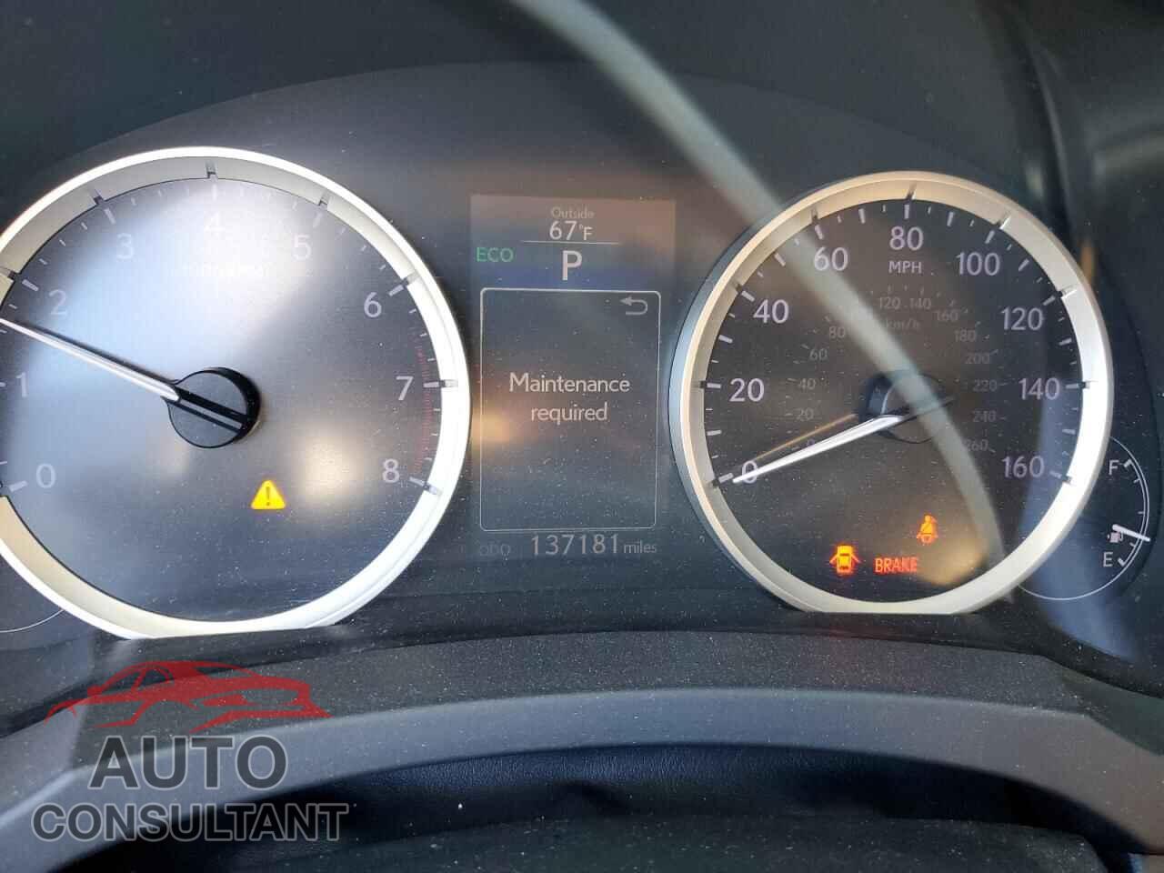 LEXUS IS 2014 - JTHCF1D26E5005161