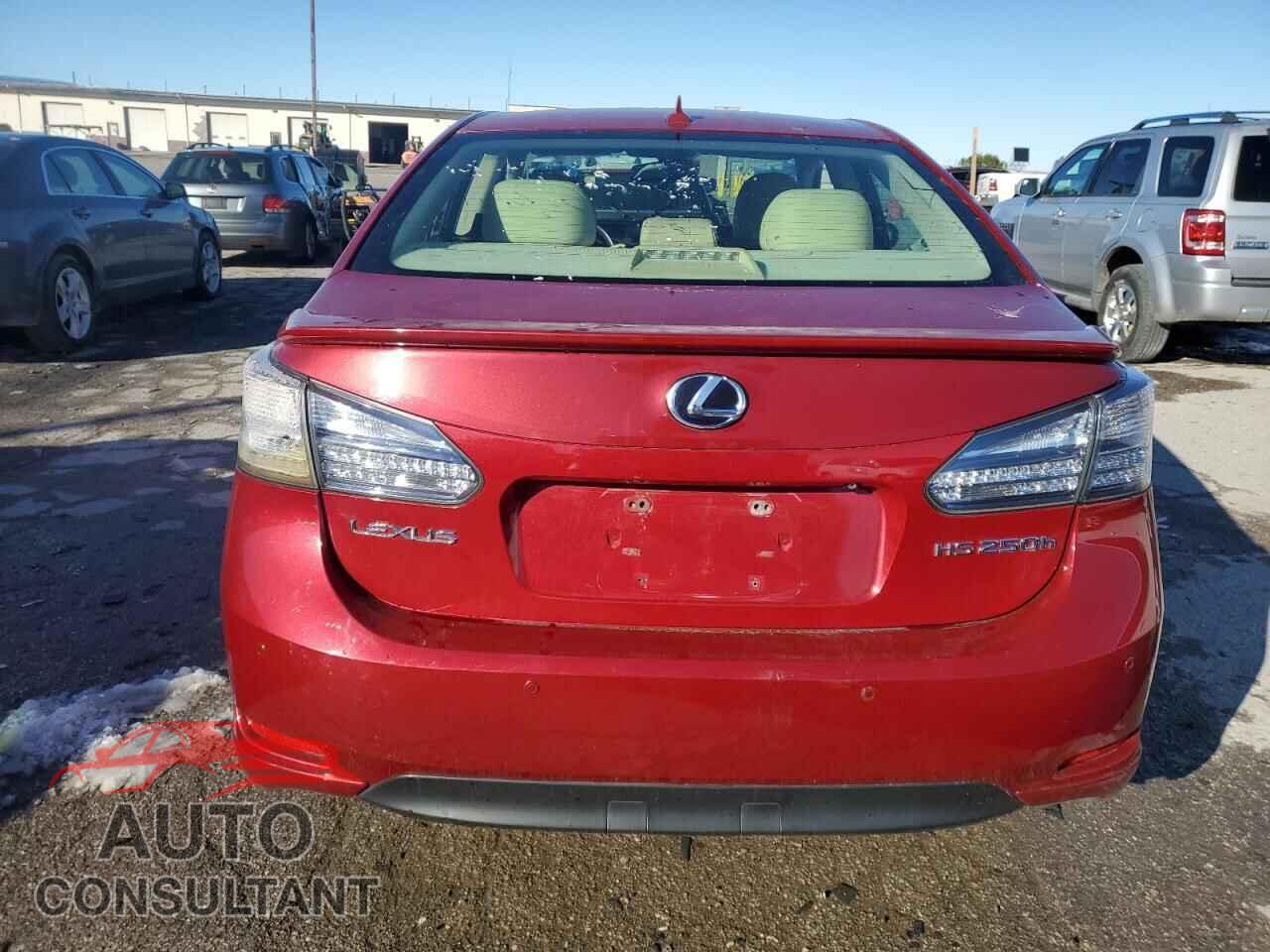 LEXUS HS 2010 - JTHBB1BA0A2036841
