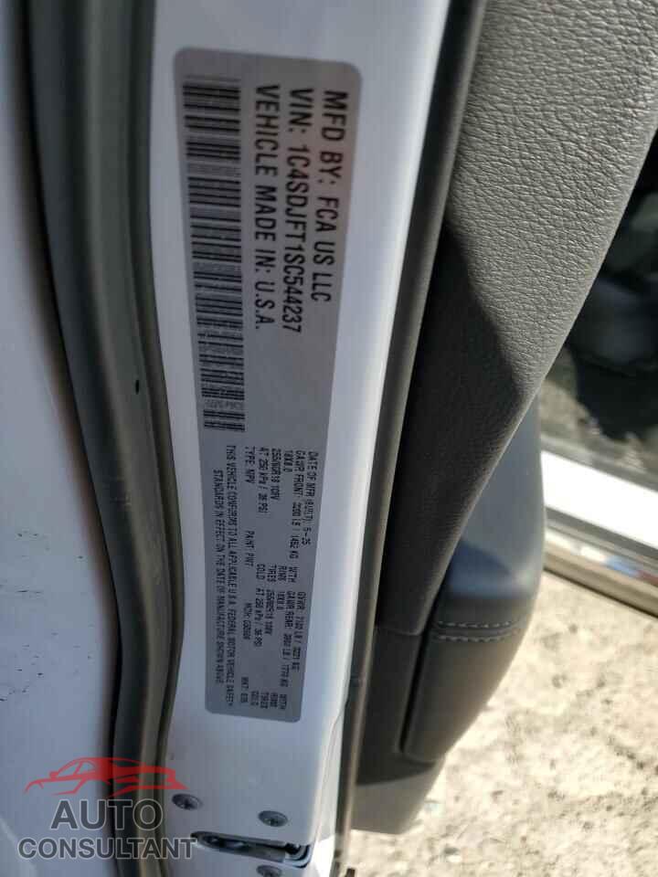 DODGE DURANGO 2025 - 1C4SDJFT1SC544237