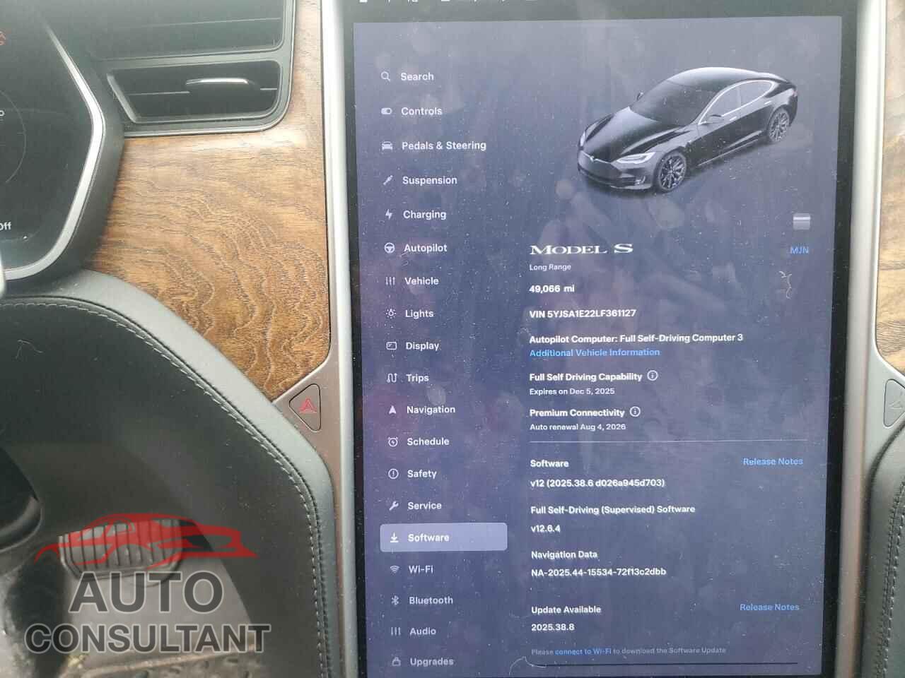 TESLA MODEL S 2020 - 5YJSA1E22LF361127