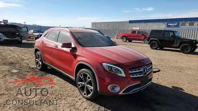 MERCEDES-BENZ GLA-CLASS 2020 - WDCTG4EB2LU028576