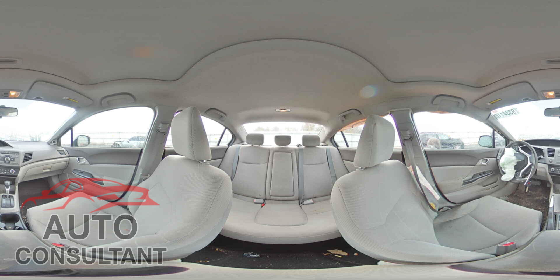 HONDA CIVIC 2012 - 19XFB2F80CE348700