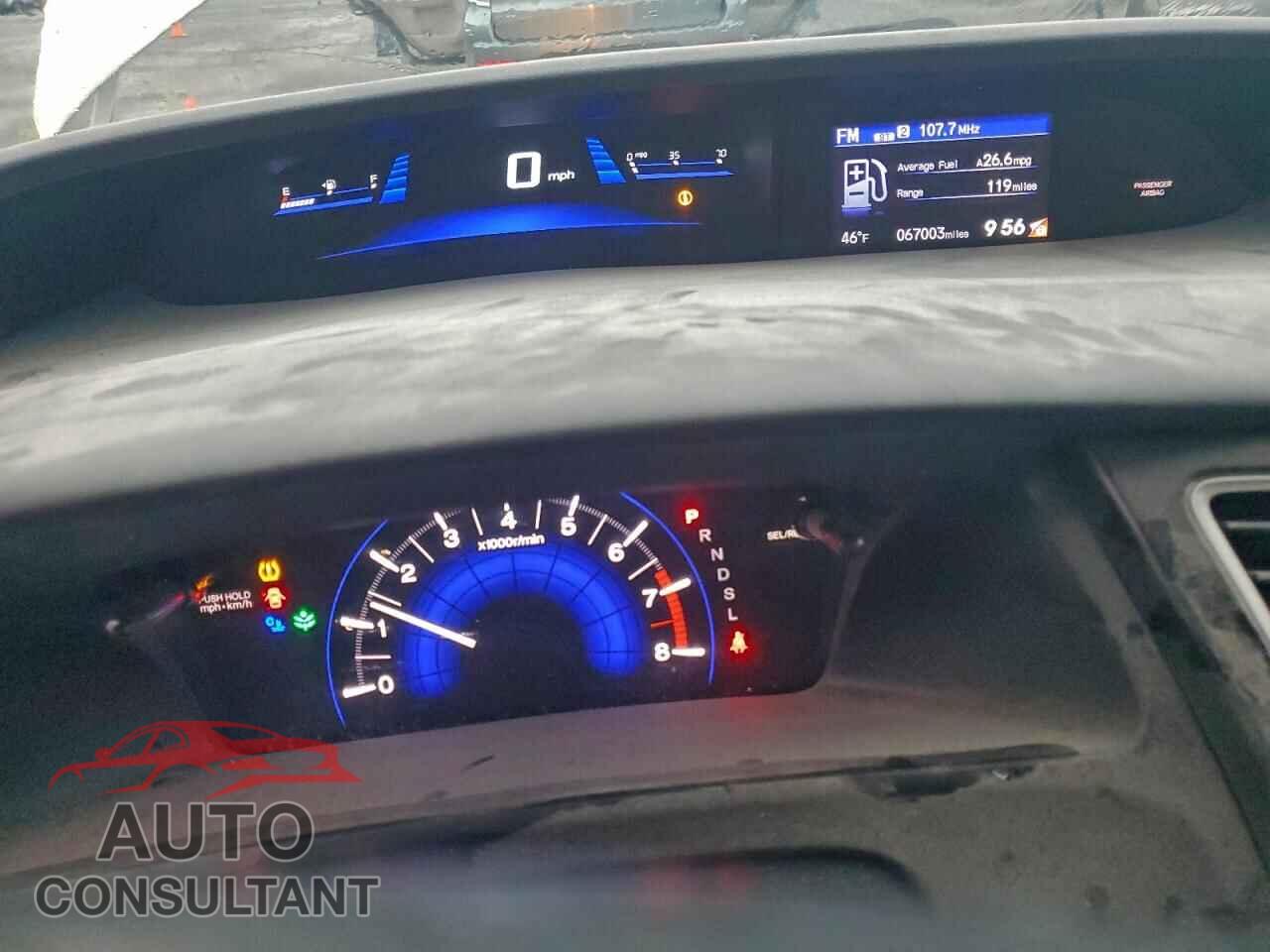 HONDA CIVIC 2015 - 2HGFB2F70FH524677