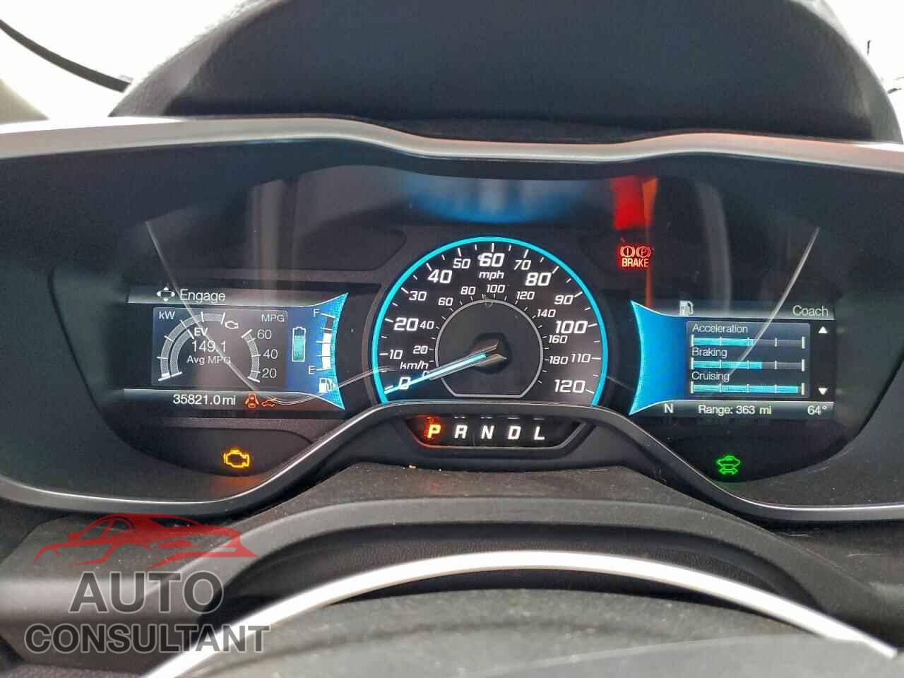 FORD CMAX 2017 - 1FADP5FU0HL117257