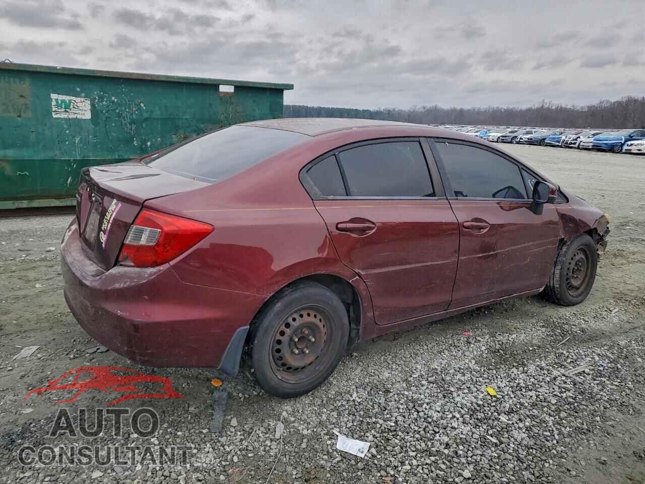 HONDA CIVIC 2012 - 19XFB2F56CE093024