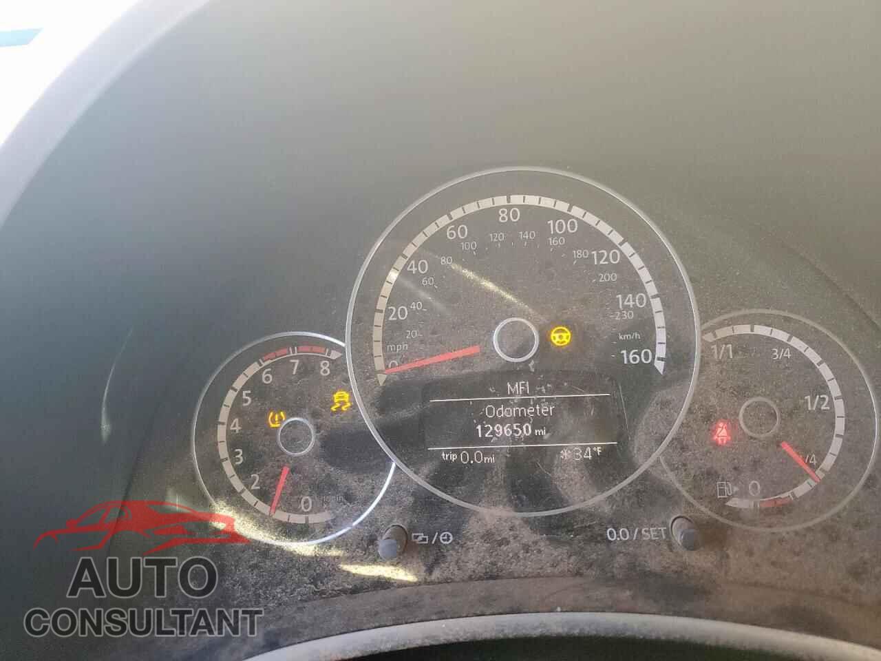 VOLKSWAGEN BEETLE 2013 - 3VW8S7ATXDM825252