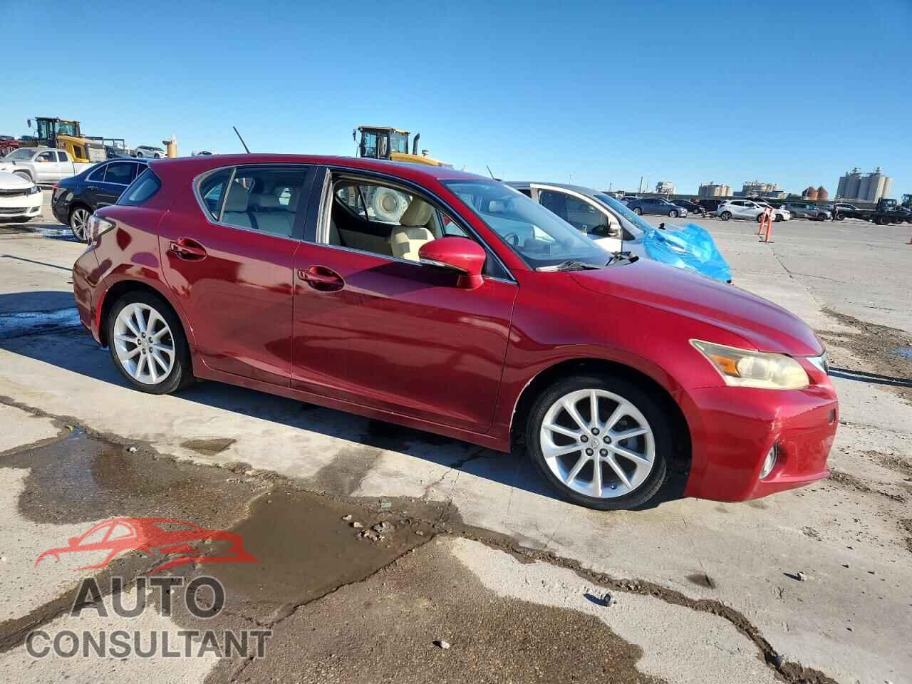 LEXUS CT 200 2011 - JTHKD5BH7B2004453