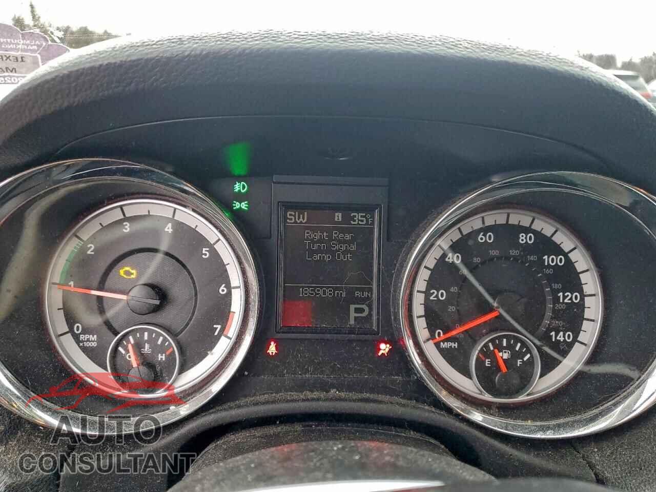 DODGE DURANGO 2013 - 1C4RDJAGXDC539971