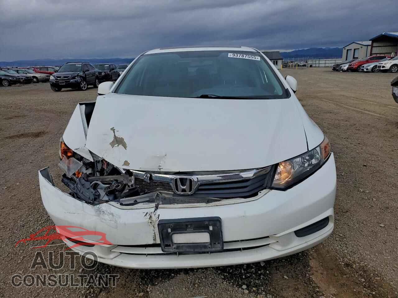 HONDA CIVIC 2012 - 2HGFB2F86CH310460