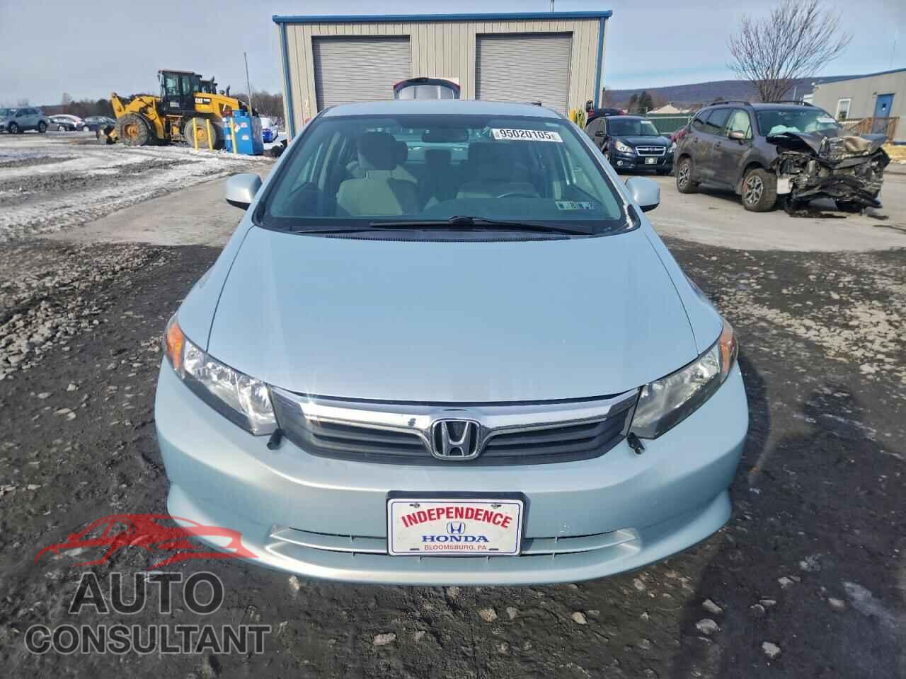 HONDA CIVIC 2012 - 19XFB2F53CE324414