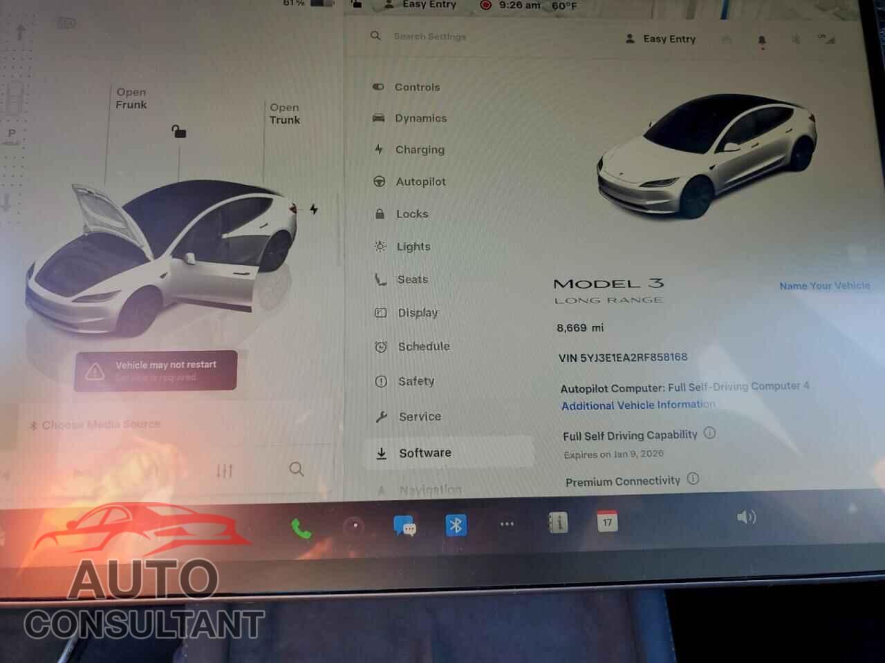 TESLA MODEL 3 2024 - 5YJ3E1EA2RF858168