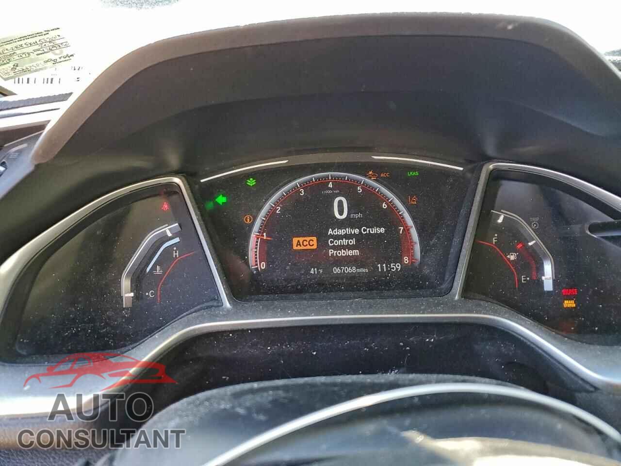 HONDA CIVIC 2019 - 2HGFC2E85KH567008