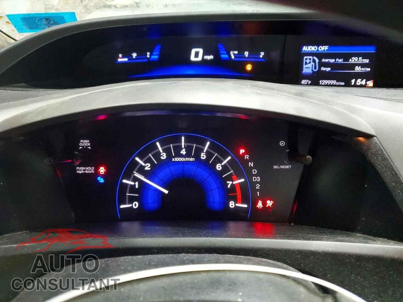 HONDA CIVIC 2012 - 2HGFB2F81CH528855