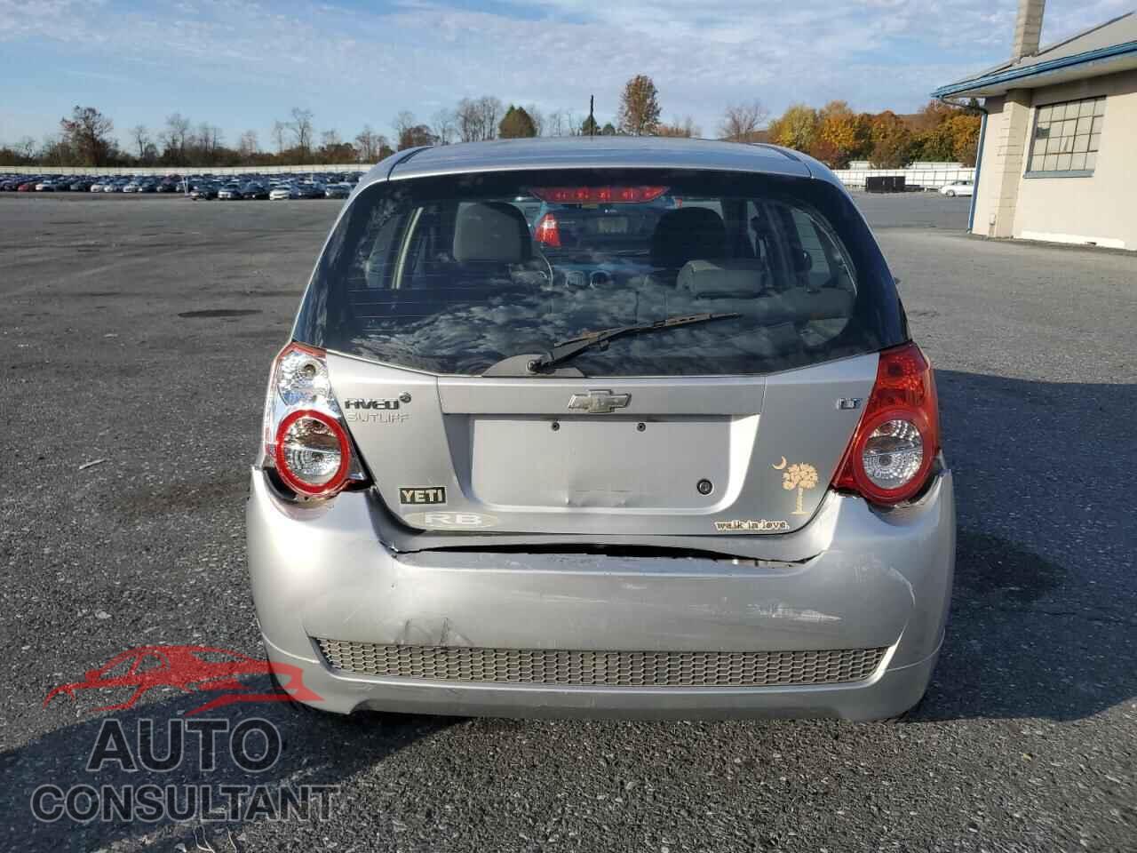 CHEVROLET AVEO 2011 - KL1TD6DE6BB156830