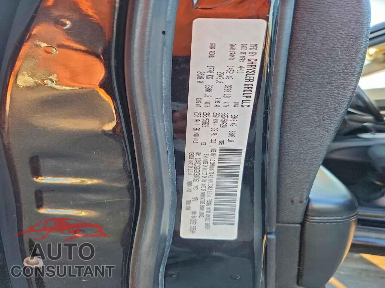DODGE DURANGO 2011 - 1D4RD3GG6BC687361